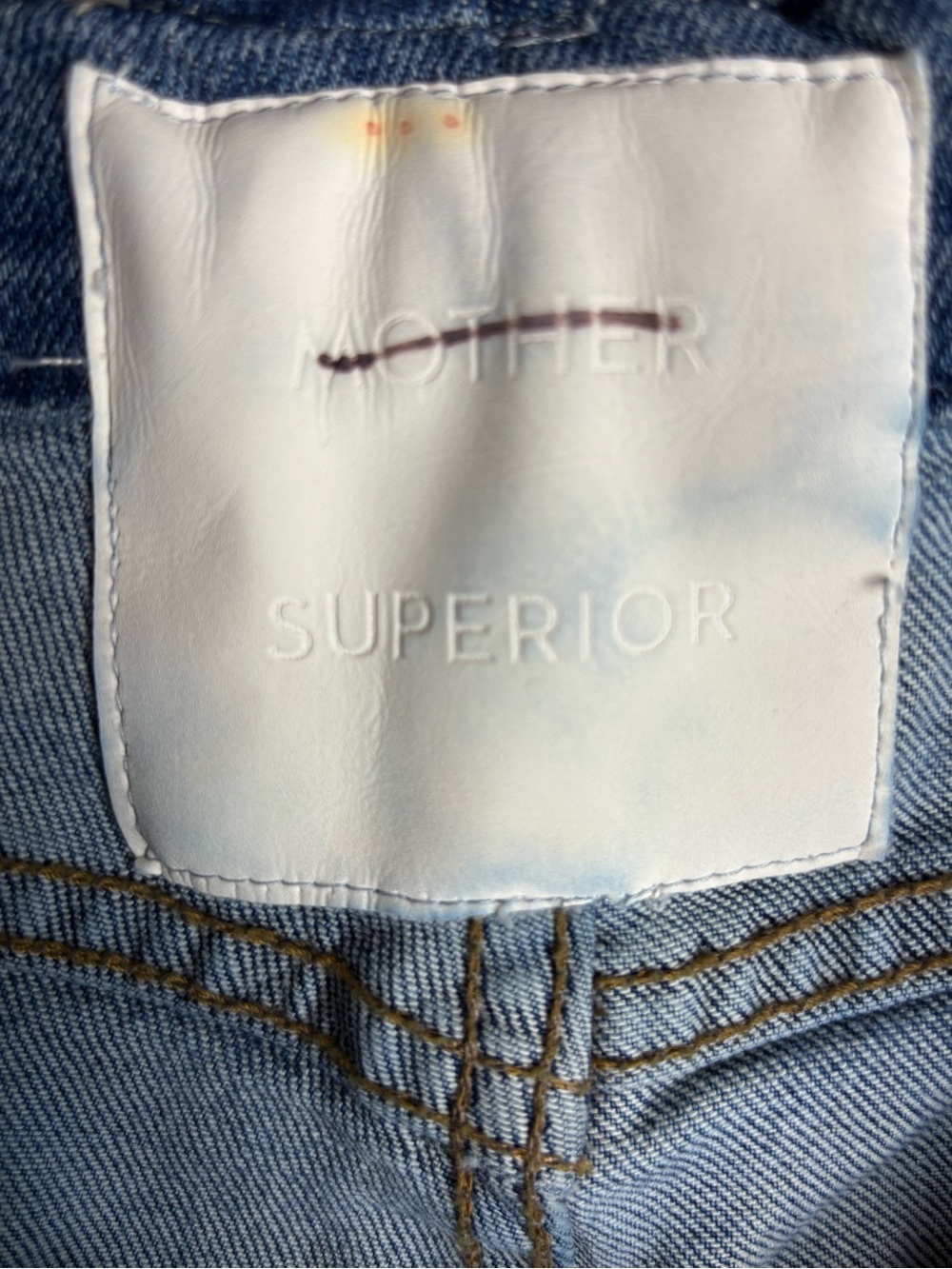 MOTHER Superior The Enchanter Heel Free & Wild Wide-Leg Jeans Size 32 - Picture 12 of 17